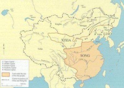 song dynasty china northern tang map chinese southern boundaries borders showing extent expansion dynasties ancient territory alex done ad timetoast